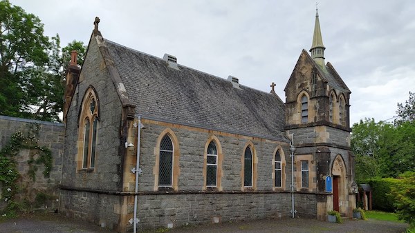 The Outside of the Church of the Visitation, Taynuilt